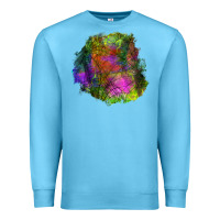 Ocean Blue halloween spider web for patches Premium Sweatshirt - BundleAndBundleShop