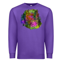 Purple halloween spider web for patches Premium Sweatshirt - BundleAndBundleShop