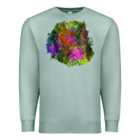 Seafoam halloween spider web for patches Premium Sweatshirt - BundleAndBundleShop