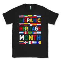 Black hispanic haritage month flags Classic Tee - BundleAndBundleShop