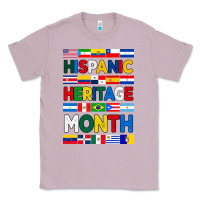 Lilac hispanic haritage month flags Classic Tee - BundleAndBundleShop