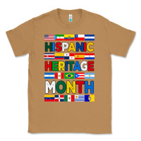 Toasted Coconut hispanic haritage month flags Classic Tee - BundleAndBundleShop