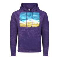 Cloud Purple glitter beach background Vintage Hoodie - HRA Design Shop
