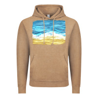 Vintage Coffee glitter beach background Vintage Hoodie - HRA Design Shop