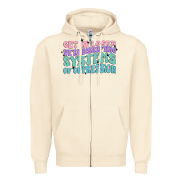 Sandshell get in loser we're disrupting systems of oppressio Zipper Hoodie - MaliasSmallBusiness