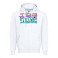 White get in loser we're disrupting systems of oppressio Zipper Hoodie - MaliasSmallBusiness