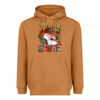Meerkat Howdy Santa Heavyweight Hoodie - BundleAndBundleShop