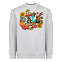 Heather Grey it's fall y'all Heavyweight Sweatshirt - AdoDesignShop