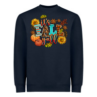 Navy it's fall y'all Heavyweight Sweatshirt - AdoDesignShop