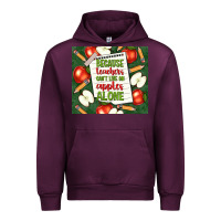 Mauve Wine because teachers can't live on apples alone tumble Urban Hoodie - TumblerDesignByShophia