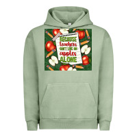 Pigment Oil Green because teachers can't live on apples alone tumble Urban Hoodie - TumblerDesignByShophia