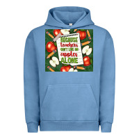 Pigment Pebble Blue because teachers can't live on apples alone tumble Urban Hoodie - TumblerDesignByShophia
