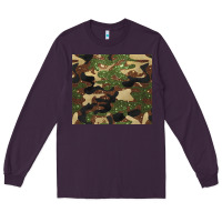 Plum camouflage glitter Long Sleeve Tee - BarkalooDesign