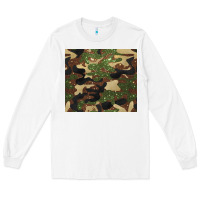 White camouflage glitter Long Sleeve Tee - BarkalooDesign