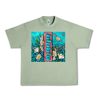Oil Green turquoise leopard mama Urban Heavy Tee - AdoDesignShop