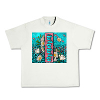 Pistachio turquoise leopard mama Urban Heavy Tee - AdoDesignShop