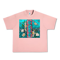 Salmon turquoise leopard mama Urban Heavy Tee - AdoDesignShop
