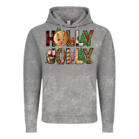 Cloud Rock holly jolly Vintage Hoodie - FaDigitalArtStudio