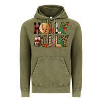 Vintage Olive holly jolly Vintage Hoodie - FaDigitalArtStudio