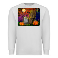 Dove Grey headstone and coffin mousepad Premium Sweatshirt - BundleAndBundleShop