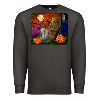 Smoke headstone and coffin mousepad Premium Sweatshirt - BundleAndBundleShop