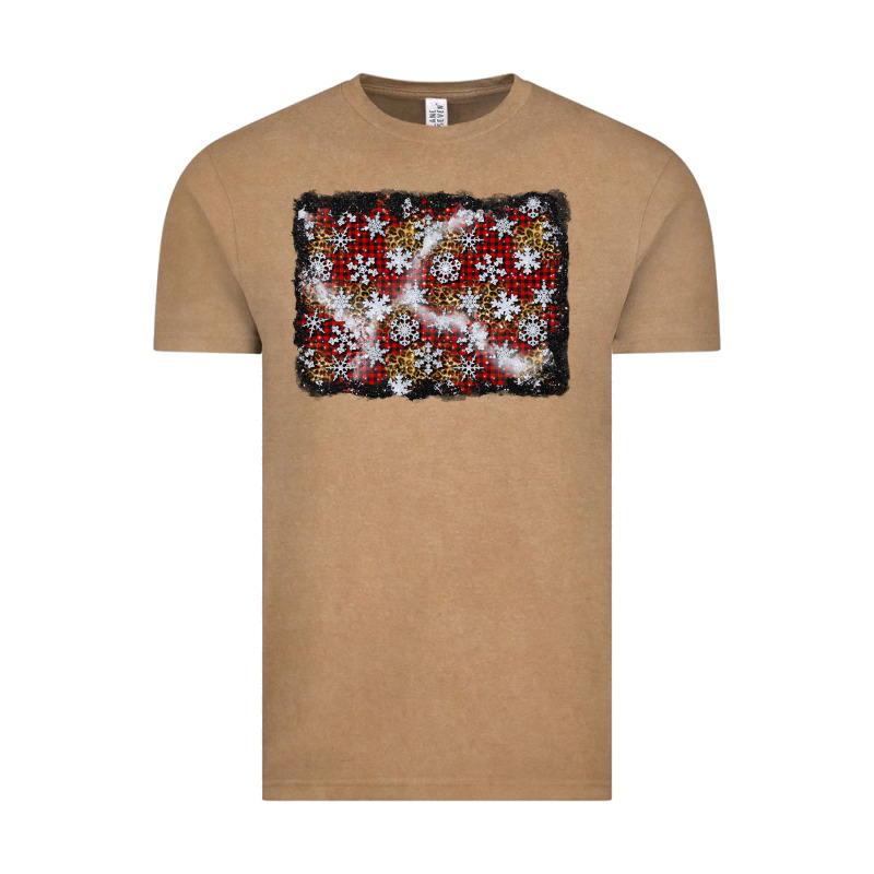 Christmas Snow Crystals Background Vintage Tee by BundleAndBundleShop | Teevron