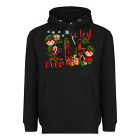 Black Cutest Elf Ever Christmas Heavyweight Hoodie - BundleAndBundleShop