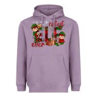 Lavender Cutest Elf Ever Christmas Heavyweight Hoodie - BundleAndBundleShop
