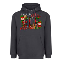 Smoke Cutest Elf Ever Christmas Heavyweight Hoodie - BundleAndBundleShop