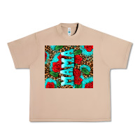 Burro rose leopard mama Urban Heavy Tee - AdoDesignShop