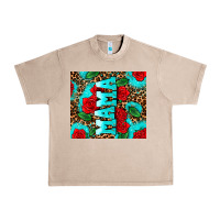 French Oak rose leopard mama Urban Heavy Tee - AdoDesignShop