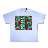 Grape Ice rose leopard mama Urban Heavy Tee - AdoDesignShop