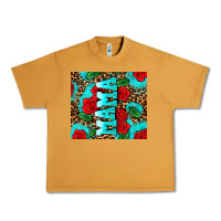 Peanut Butter rose leopard mama Urban Heavy Tee - AdoDesignShop