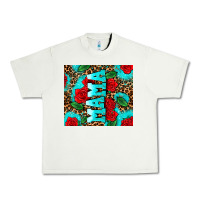 Pistachio rose leopard mama Urban Heavy Tee - AdoDesignShop