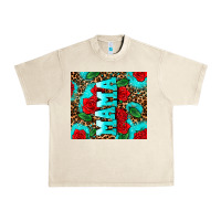 Sandshell rose leopard mama Urban Heavy Tee - AdoDesignShop