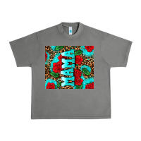 Tornado rose leopard mama Urban Heavy Tee - AdoDesignShop