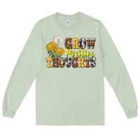 Matcha grow positive thoughts Long Sleeve Tee - NancyCooperArtShop