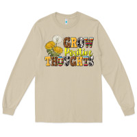 Mushroom grow positive thoughts Long Sleeve Tee - NancyCooperArtShop