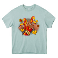 Arona Softball afro girl sneakers Heavy Core Tee - RanaPortraitStore