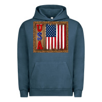 Pigment Midnight Navy america usa flag tumbler Urban Hoodie - TumblerDesignByShophia