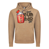 Vintage Coffee summer Vintage Hoodie - CowhideDigitalArt