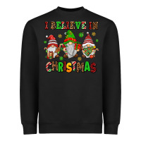 Black i believe in christmas Heavyweight Sweatshirt - AdoDesignShop
