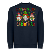 Navy i believe in christmas Heavyweight Sweatshirt - AdoDesignShop