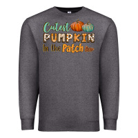 Charcoal Heather cutest pumpkin in the patch Premium Sweatshirt - BundleAndBundleShop