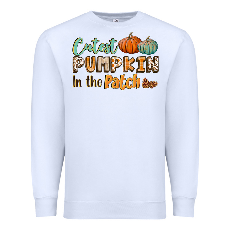 Cutest Pumpkin In The Patch Premium Sweatshirt by BundleAndBundleShop | Teevron