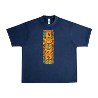 Navy pumpkin fall Urban Heavy Tee - BundleAndBundleShop
