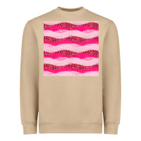 Mushroom valentines day glitter and leopard seamless pattern Heavyweight Sweatshirt - BundleAndBundleShop