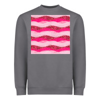 Storm valentines day glitter and leopard seamless pattern Heavyweight Sweatshirt - BundleAndBundleShop