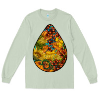 Matcha Fall Teardrop Long Sleeve Tee - LillyAllenDesigns