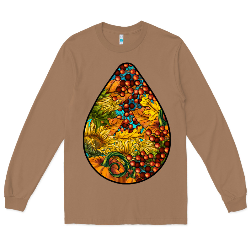 Fall Teardrop Long Sleeve Tee by LillyAllenDesigns | Teevron